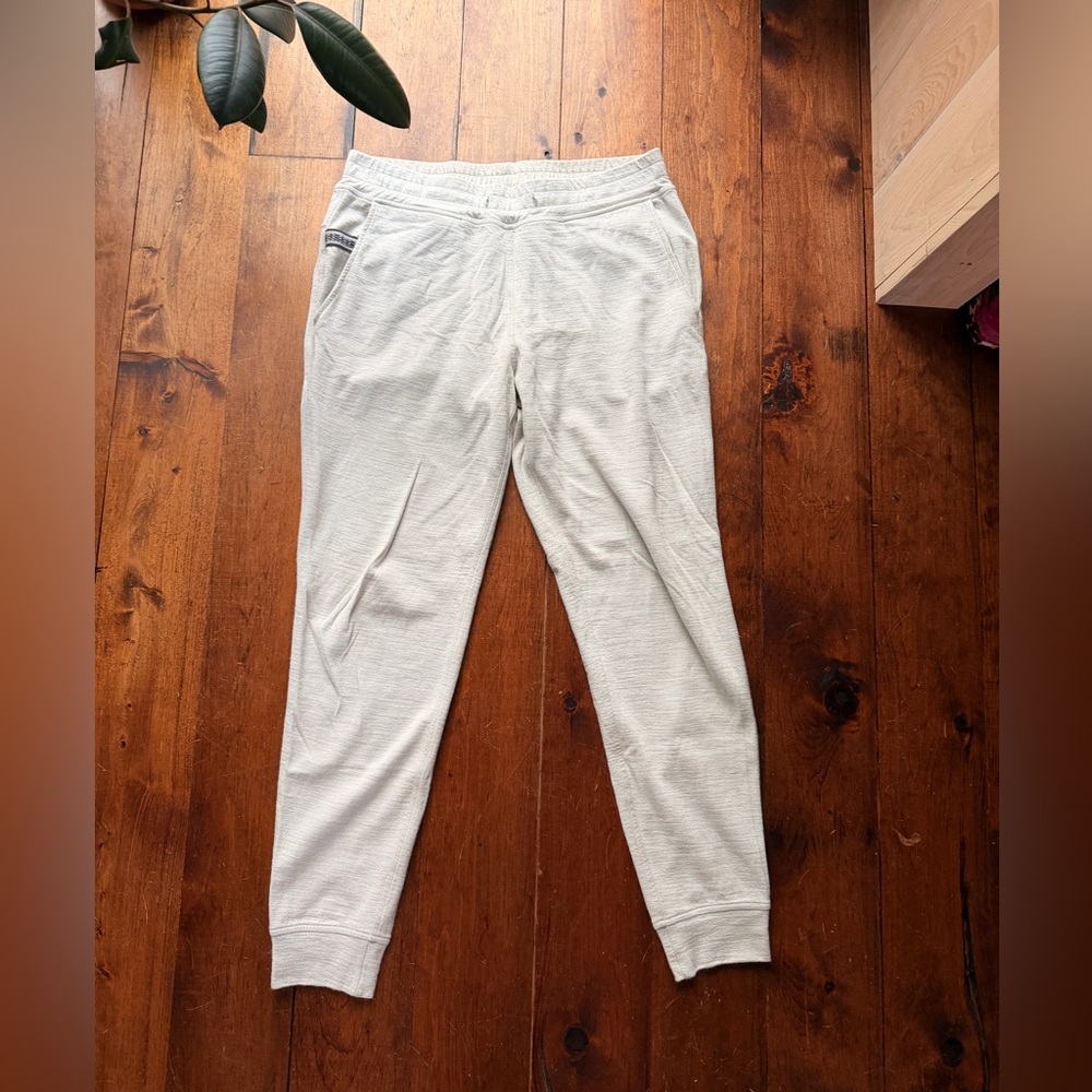 PAKA Apparel Breathe Jogger Cream White Women’s Large Alpaca, Tencel, Cotton - Picture 3 of 16